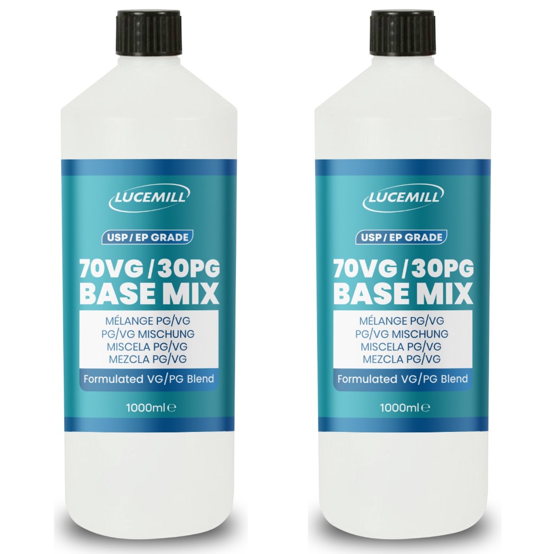 70VG/30PG Base Mix Premium Premixed Base Liquid 70VG/30PG Base Mix Premium Premixed Base Liquid
