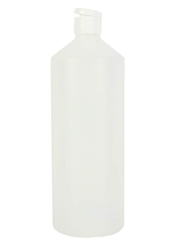 1 Litre Natural HDPE Swipe Bottle (28/410)