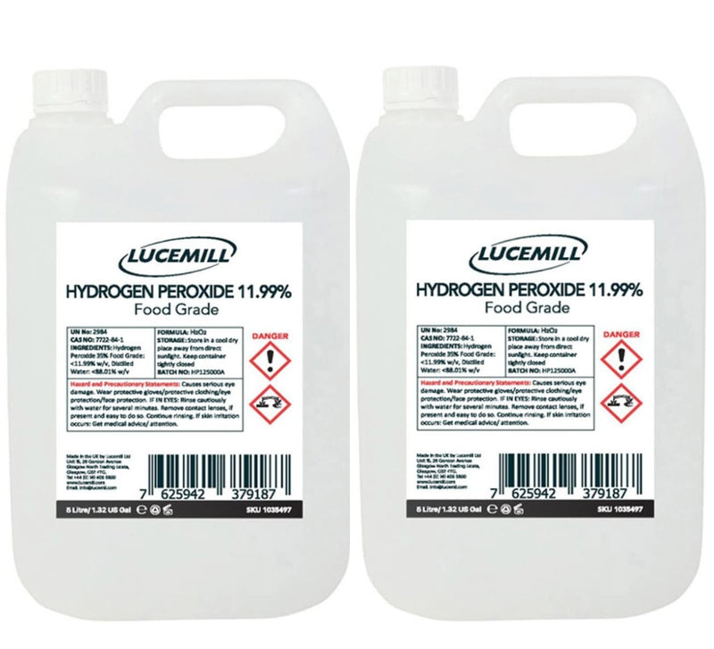 Hydrogen Peroxide 11.99% Food Grade