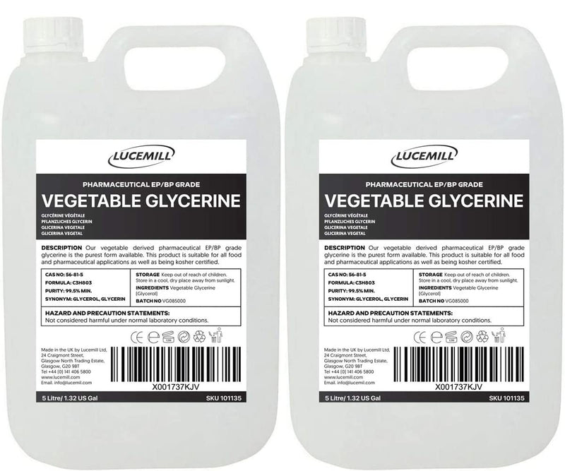 Vegetable Glycerine (VG) EP/BP Grade