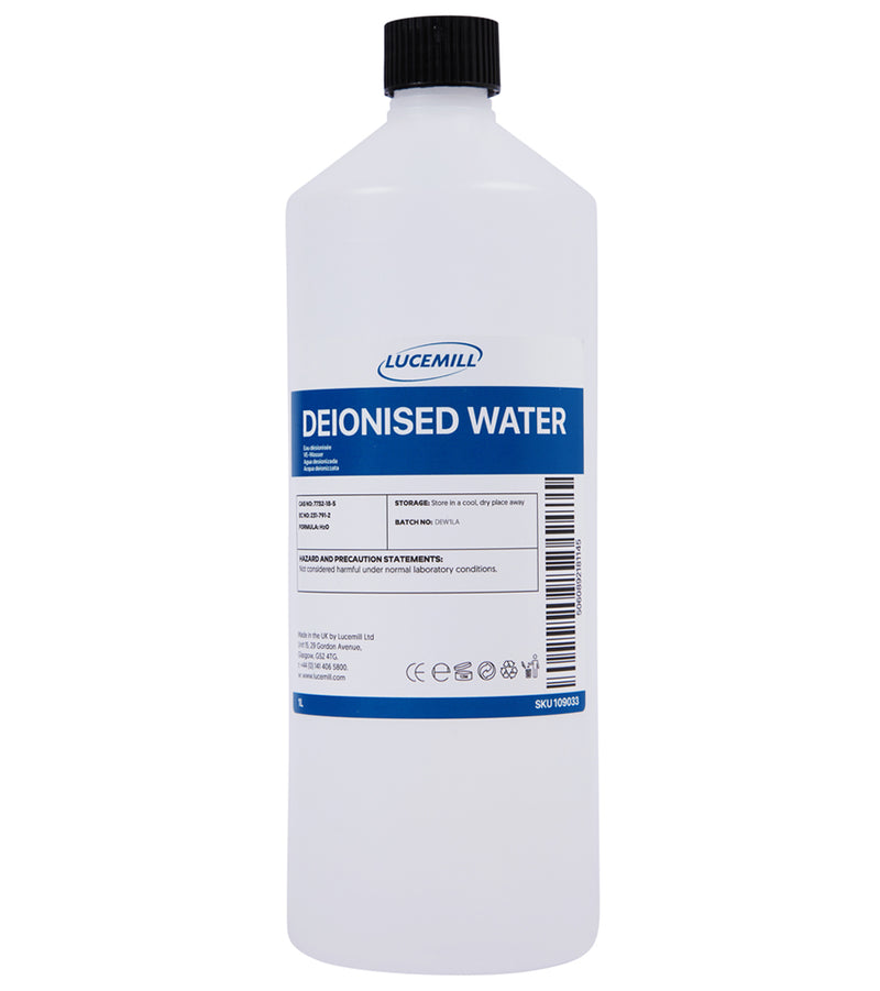 Ultra Pure Deionised Water