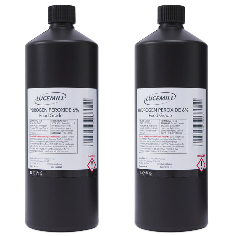 Hydrogen Peroxide 6% Food Grade