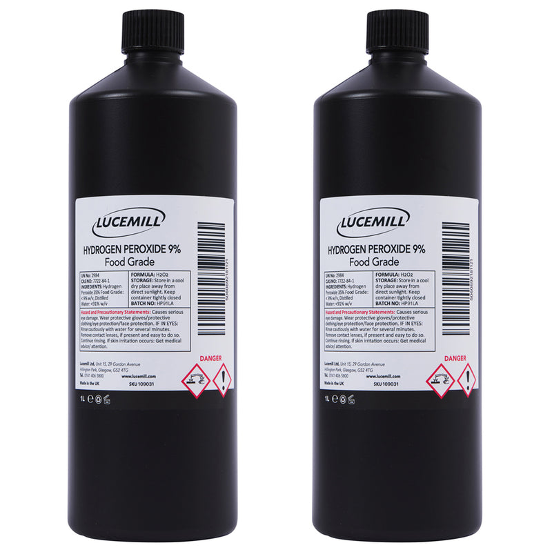 Hydrogen Peroxide 9% Food Grade