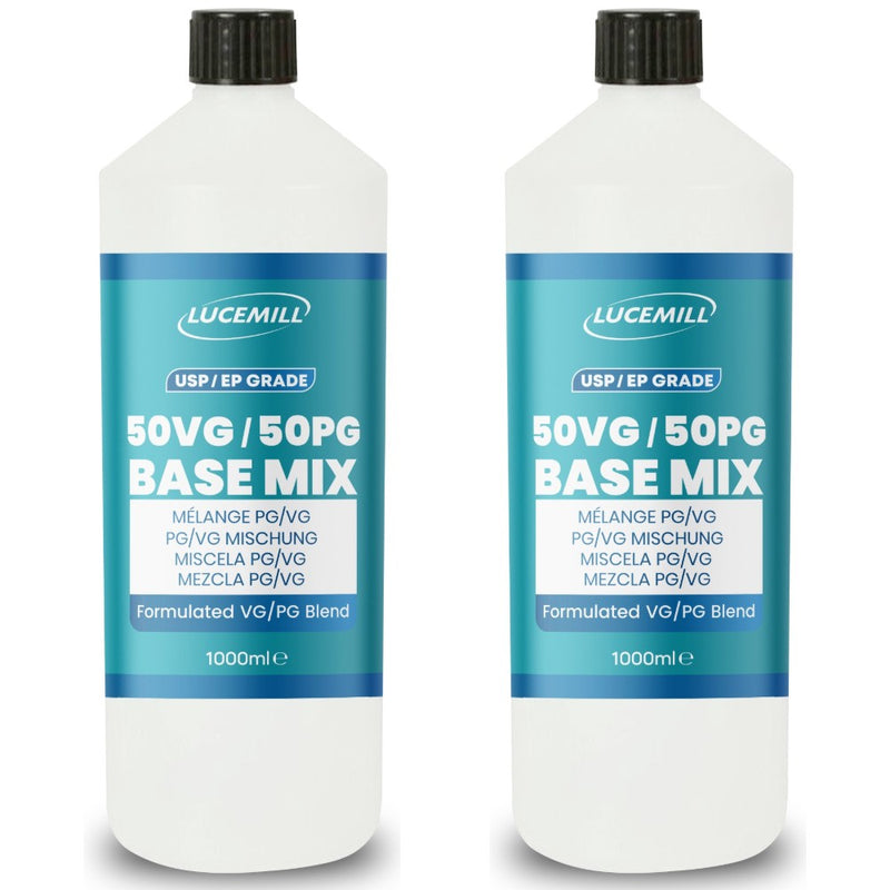 50VG/50PG Base Mix – Premium Premixed Base Liquid