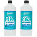 91% Isopropyl Rubbing Alcohol – Antiseptic, Cleaner & Disinfectant