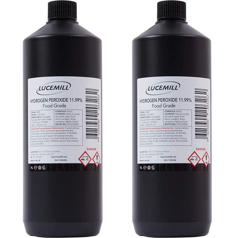 Hydrogen Peroxide 11.99% Food Grade