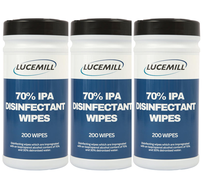 70% Alcohol Disinfectant Wipes (Tub of 200)
