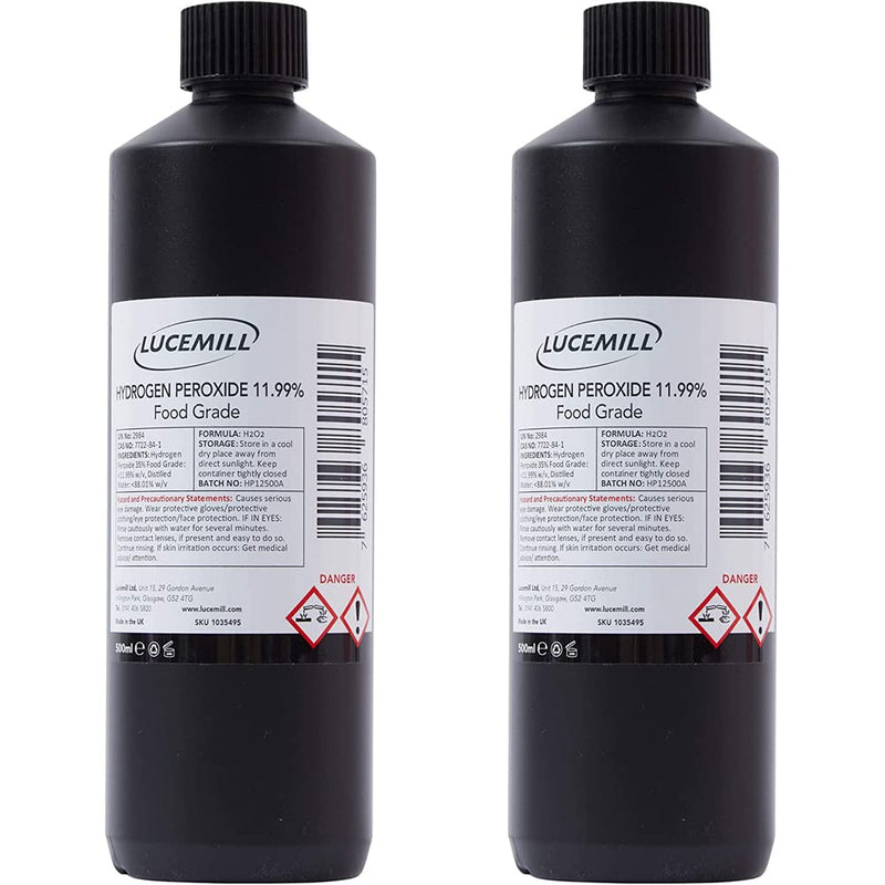 Hydrogen Peroxide 11.99% Food Grade