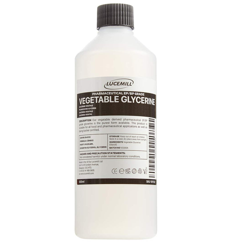 Vegetable Glycerine (VG) EP/BP Grade