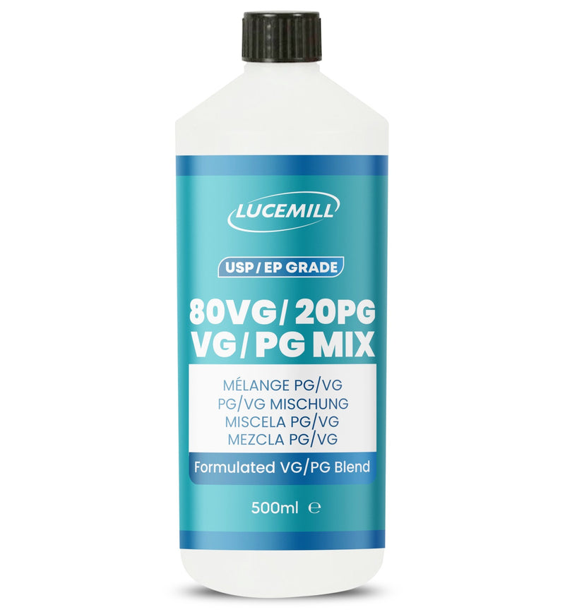 80VG/20PG Base Mix – Premium Premixed Base Liquid