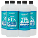 91% Isopropyl Rubbing Alcohol – Antiseptic, Cleaner & Disinfectant