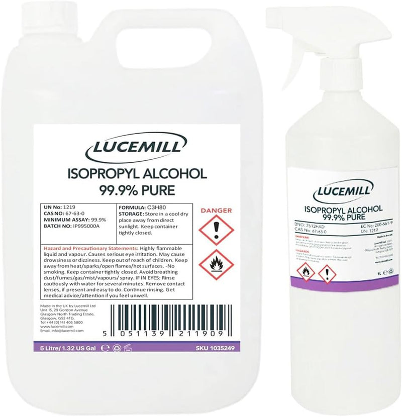 Isopropyl Alcohol 99.9% Pure