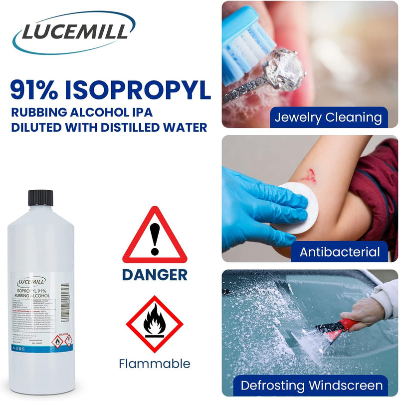 Isopropyl 91% Rubbing Alcohol