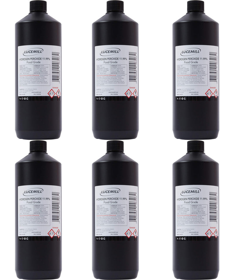 Hydrogen Peroxide 11.99% Food Grade