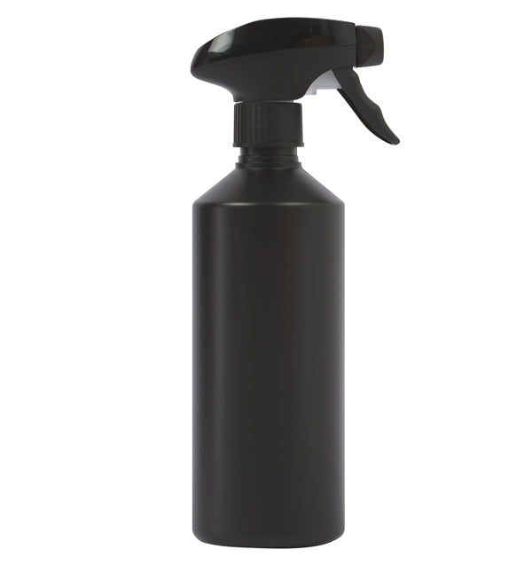 500ml Black HDPE Swipe Bottle (28/410)