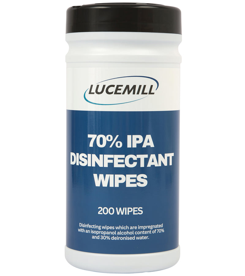 70% Alcohol Disinfectant Wipes (Tub of 200)