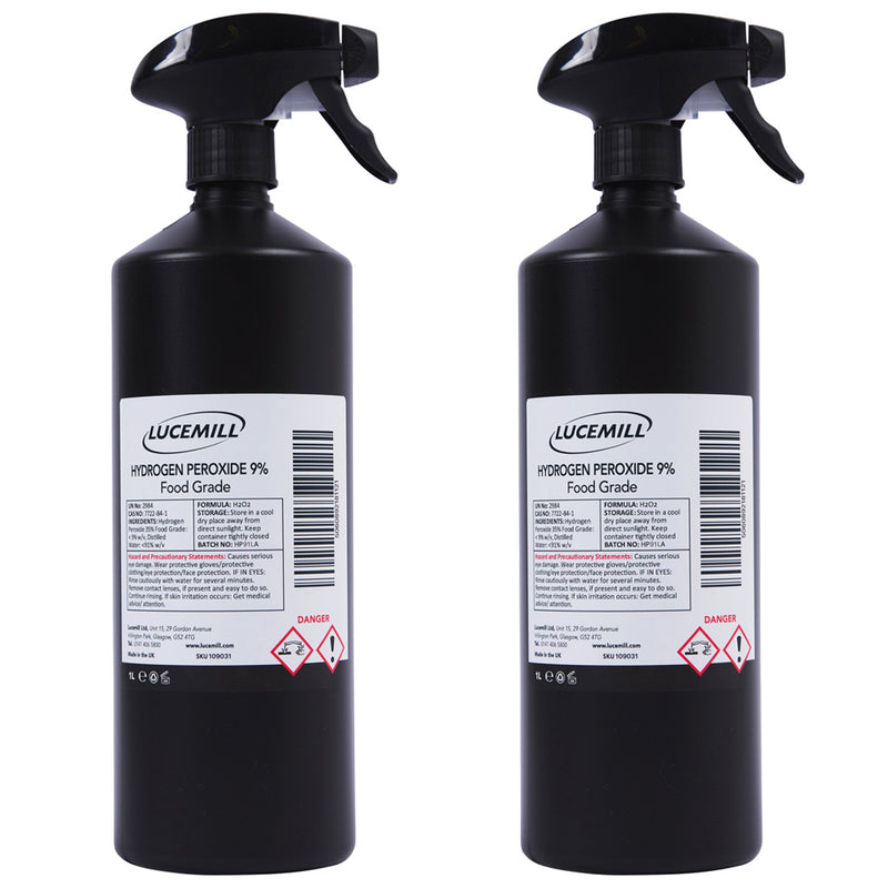 Hydrogen Peroxide 9% Food Grade