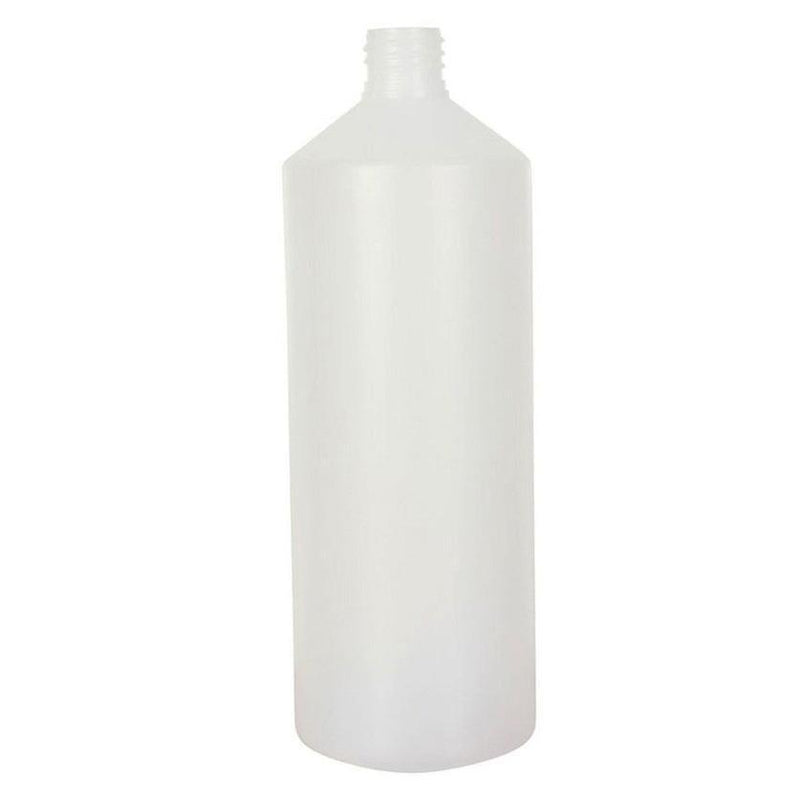 1 Litre Natural HDPE Bottle 28/410 - Lucemill