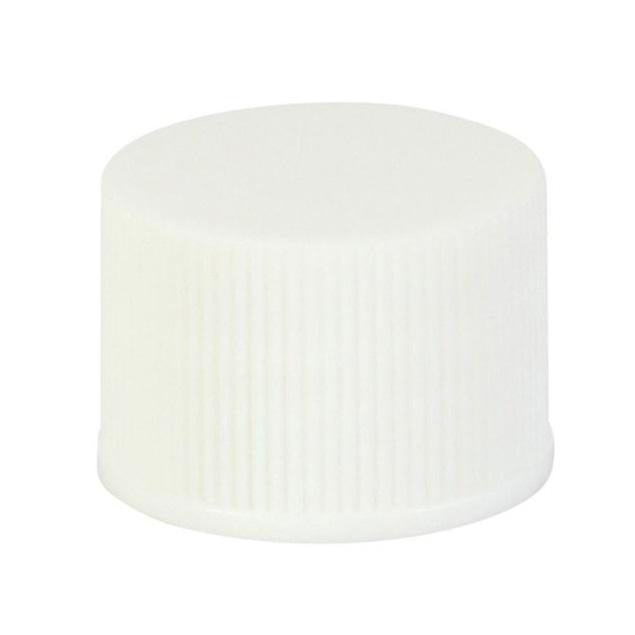 20/410 White Ribbed Screw Cap - Lucemill
