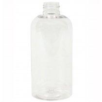 (Box of 216) - 250ml Clear PET Flat Base Boston 24/410