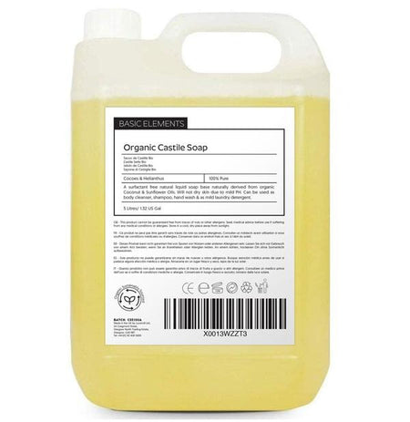Castile Liquid Organic Soap - Lucemill